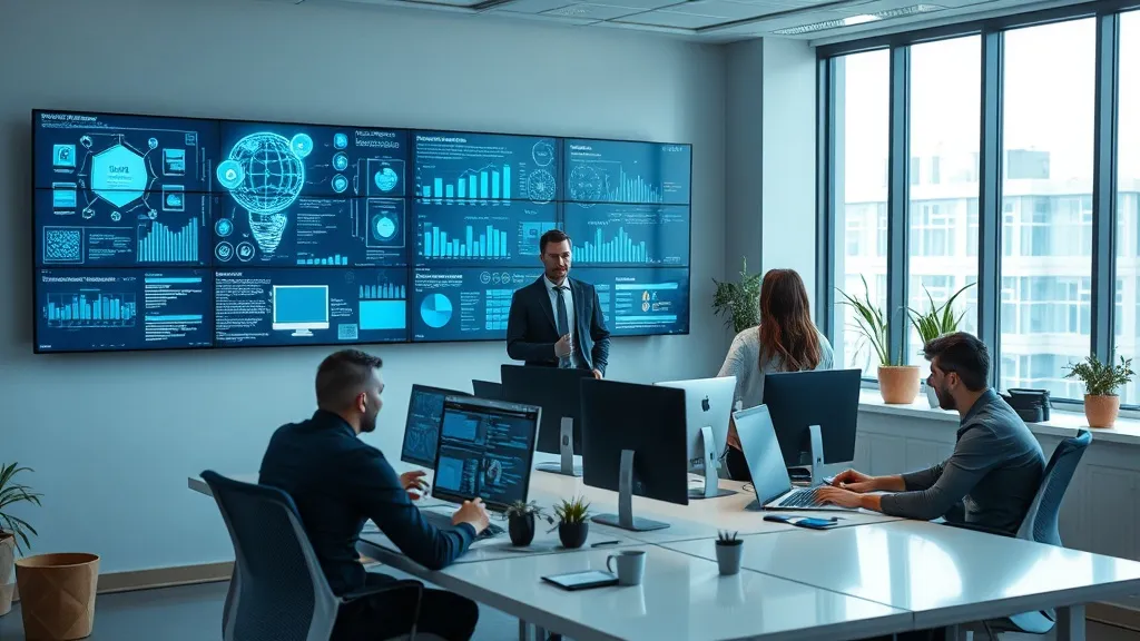 Perro golden retriever nadando en agua cristalina